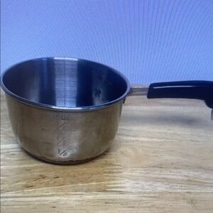 Revere Ware 1 Cup Measuring Cup Mini Saucepan Copper Bottom Vintage